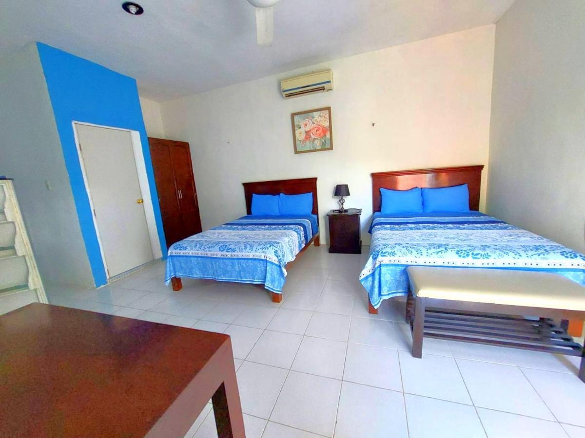 Hotel Posada Las Brisas Seybaplaya Ngoại thất bức ảnh