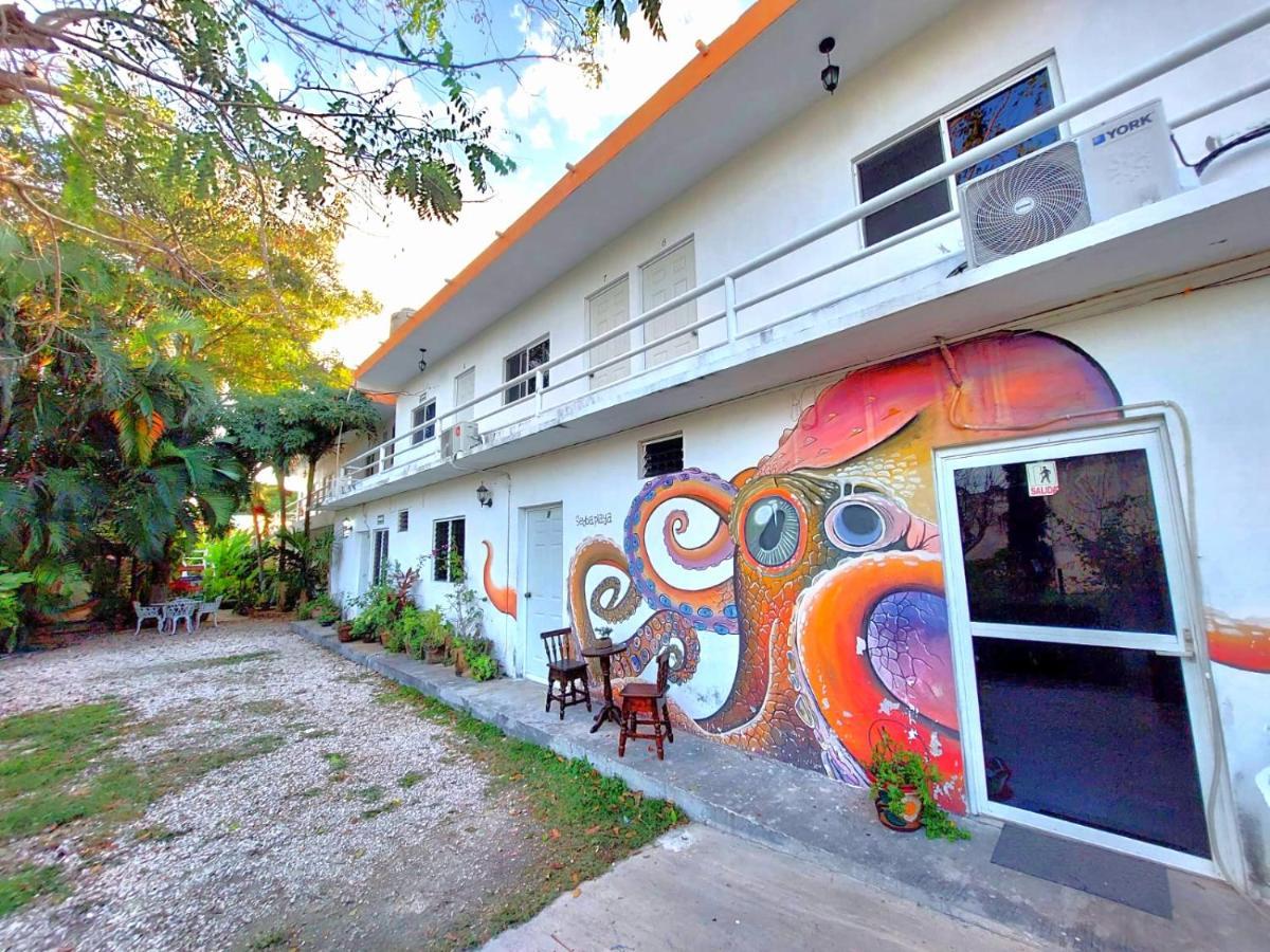Hotel Posada Las Brisas Seybaplaya Ngoại thất bức ảnh